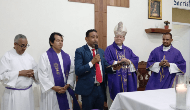 Inauguran capilla católica San Martín de Porres en SDN