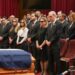 Presidente Abinader asiste a honras fúnebres Vicente Sánchez Baret